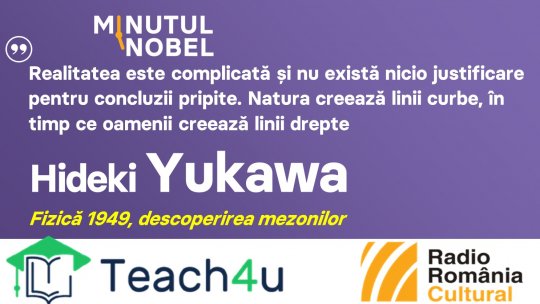 Minutul Nobel - Hideki Yukawa | PODCAST