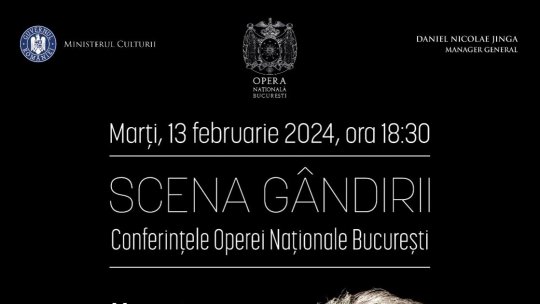 Conferința „MAREA TEMERE - Cât de probabil este un nou război global?” - ADRIAN CIOROIANU: invitat la SCENA GÂNDIRII - Conferințele Operei Naționale București