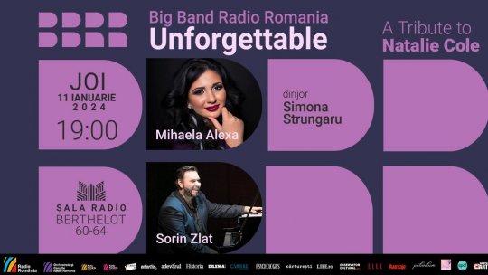 „Unforgettable: A Tribute to Natalie Cole”: primul concert al Noului An la Sala Radio