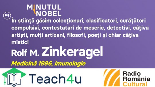 Minutul Nobel - Rolf M. Zinkeragel | PODCAST