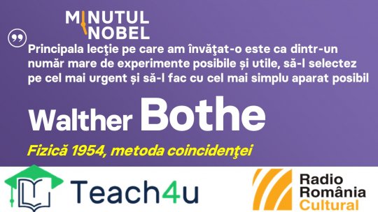 Minutul Nobel - Walther Bothe| PODCAST