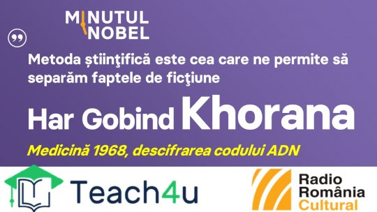 Minutul Nobel - Har Gobind Khorana | PODCAST