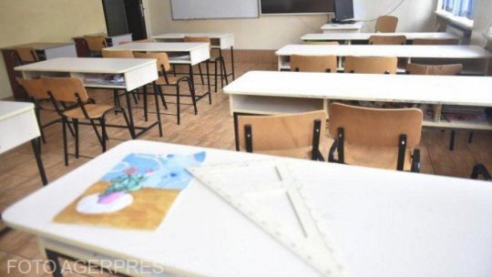 Ministerul Educatiei a anunțat că mai multe școli din țară au suspendat activitatea din cauza vremii nefavorabile