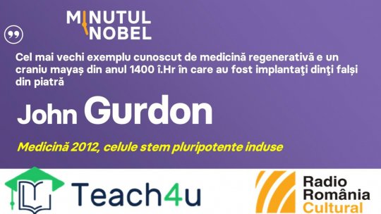 Minutul Nobel - John Gurdon | PODCAST
