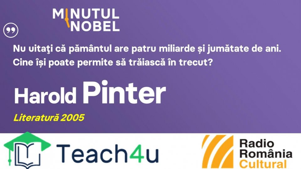 Minutul Nobel - Harold Pinter | PODCAST