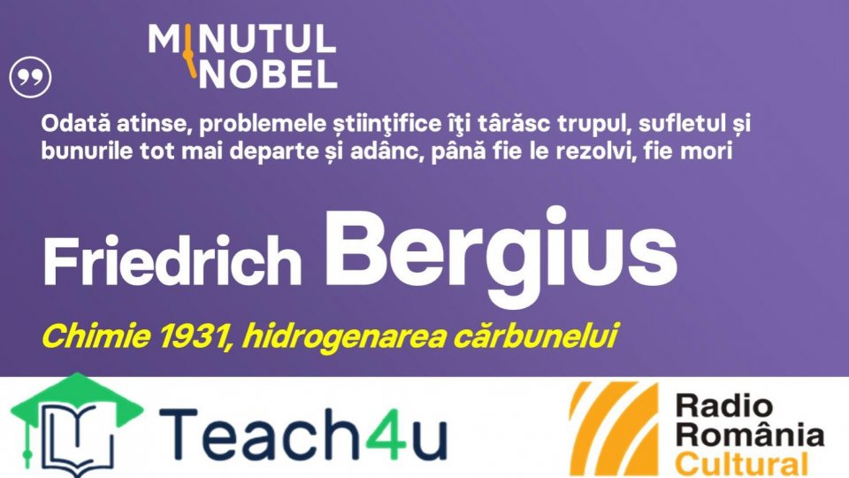 Minutul Nobel - Friederich Bergius | PODCAST
