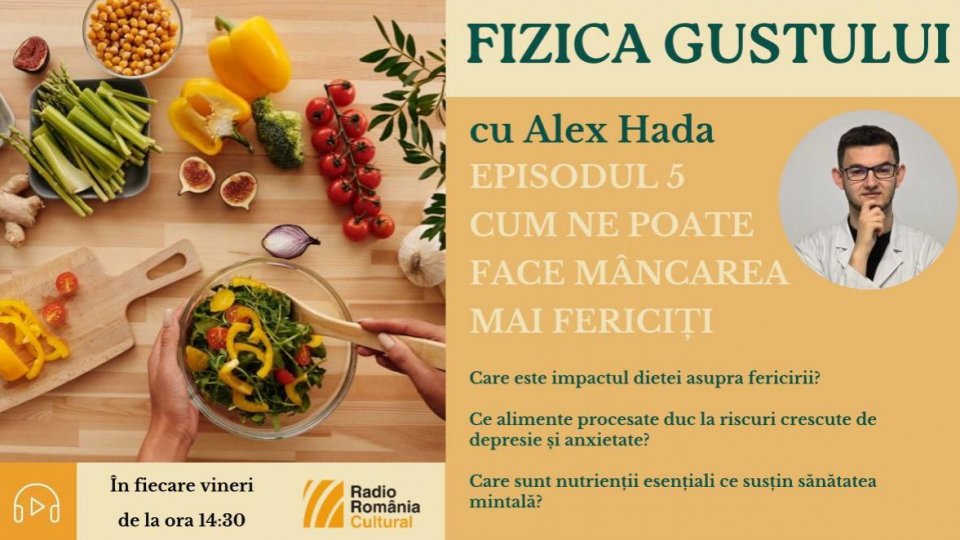 Alex Hada: “Mâncatul conștient duce la o mai bună gestionare a greutății și îmbunătățirea sănătății mentale”