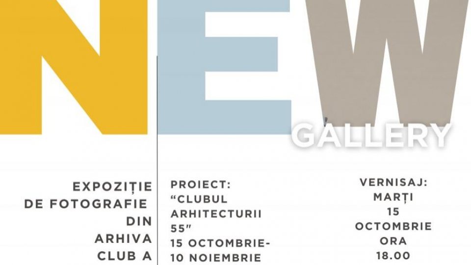 Expoziția „Clubul Arhitecturii 55” - peste 100 de imagini din arhiva Club A vor fi expuse la Kulturhaus