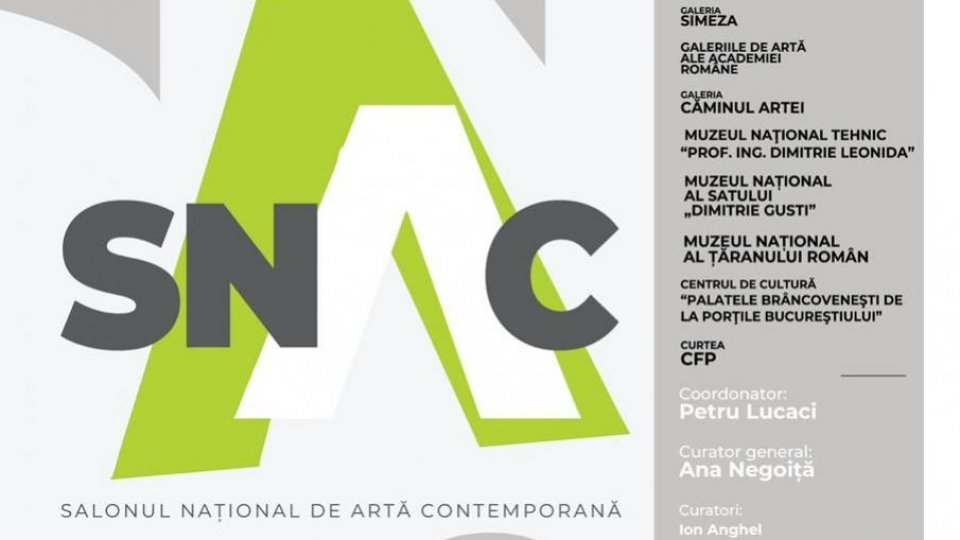 A VI-a ediție a Salonului Național de Artă Contemporană (SNAC) va avea loc în perioada 15 octombrie-15 noiembrie 2024