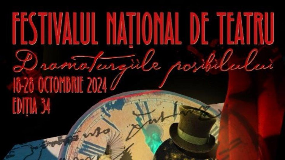 Festivalul Național de Teatru, ediția a 34-a, începe astăzi, 18 octombrie