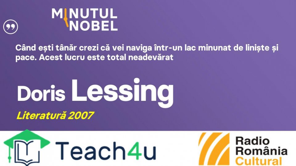Minutul Nobel - Doris Lessing | PODCAST