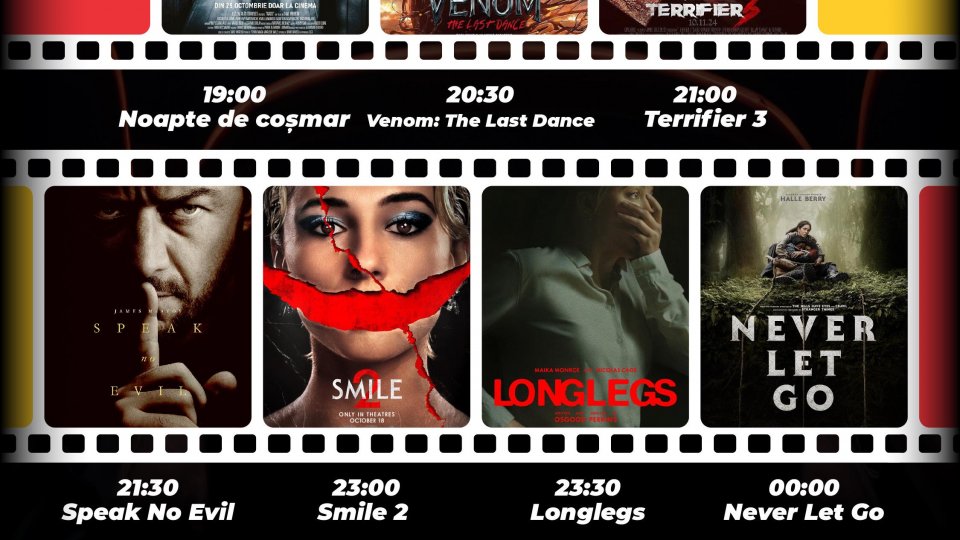 Maraton de filme care îți dau fiori, de Halloween, la Happy Cinema Vitantis