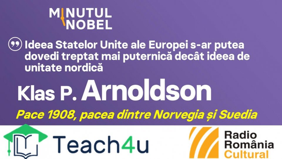 Minutul Nobel - Klas P. Arnoldson | PODCAST