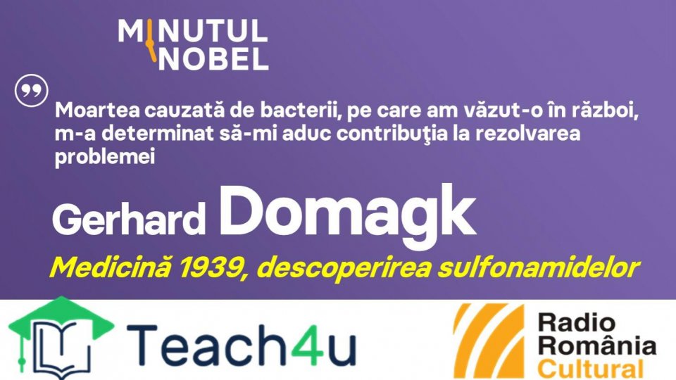 Minutul Nobel - Gerhard Domagk| PODCAST