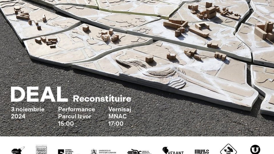 „Deal. Reconstituire”—performance colectiv și vernisaj 3 noiembrie, Parcul Izvor și MNAC