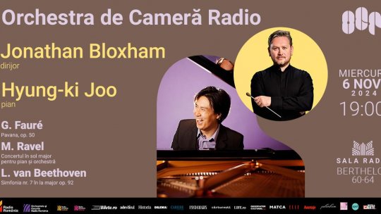 Concertul pentru pian și orchestră de RAVEL  cântat de pianistul HYUNG-KI JOO la Sala Radio