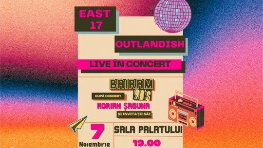 East17 și Outlandish revin în România într-un concert incendiar la Sala Palatului