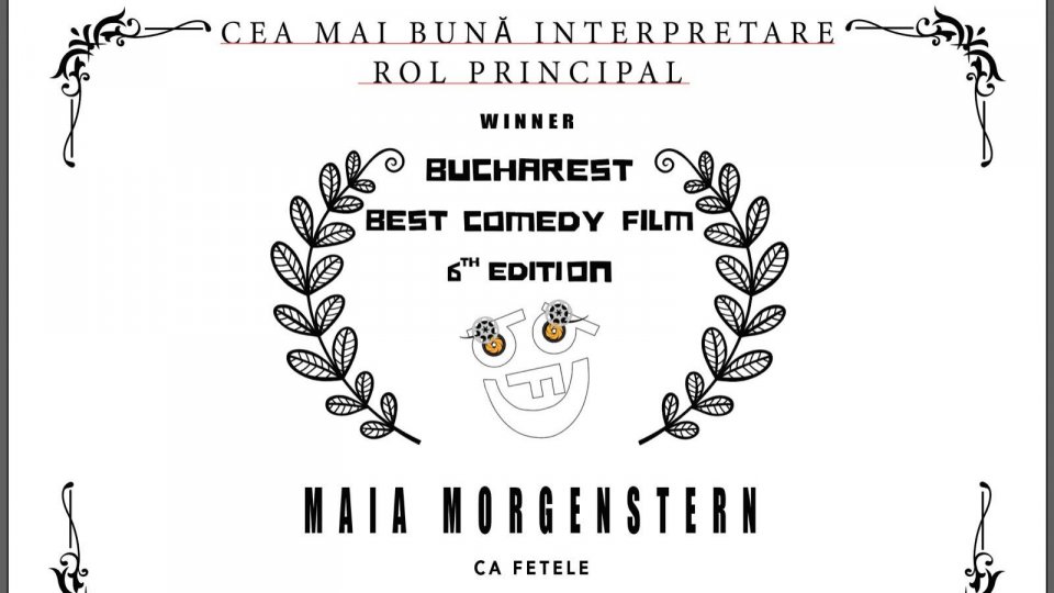 Maia Morgenstern este câștigătoarea Premiului pentru Cea mai bună interpretare a Festivalului Bucharest Best Comedy Film 2024