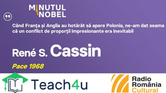 Minutul Nobel - René S. Cassin | PODCAST