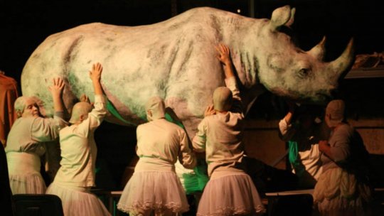 Rinocerul din „Faust” coboară în stradă, la Bucharest Scenography Biennale, în perioada 18 - 27 octombrie 2024