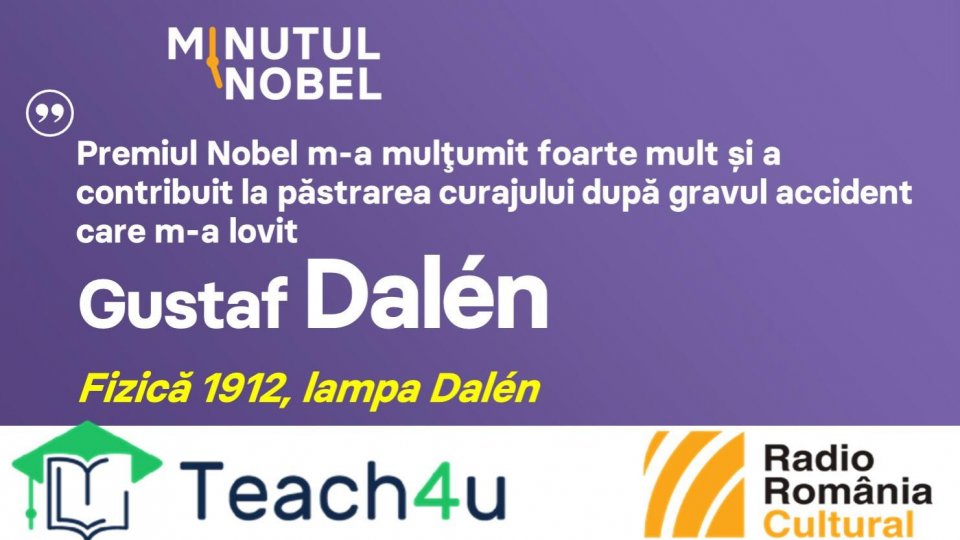 Minutul Nobel - Gustaf Dalén | PODCAST
