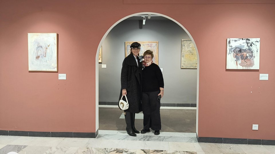 La Galeria Giotto din Erevan, o expozitie Ervant Nicogosian. Recuperare prin ciclurile "Ferestre" și "Gulag"