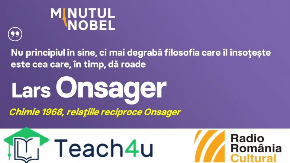 Minutul Nobel - Lars Onsager | PODCAST