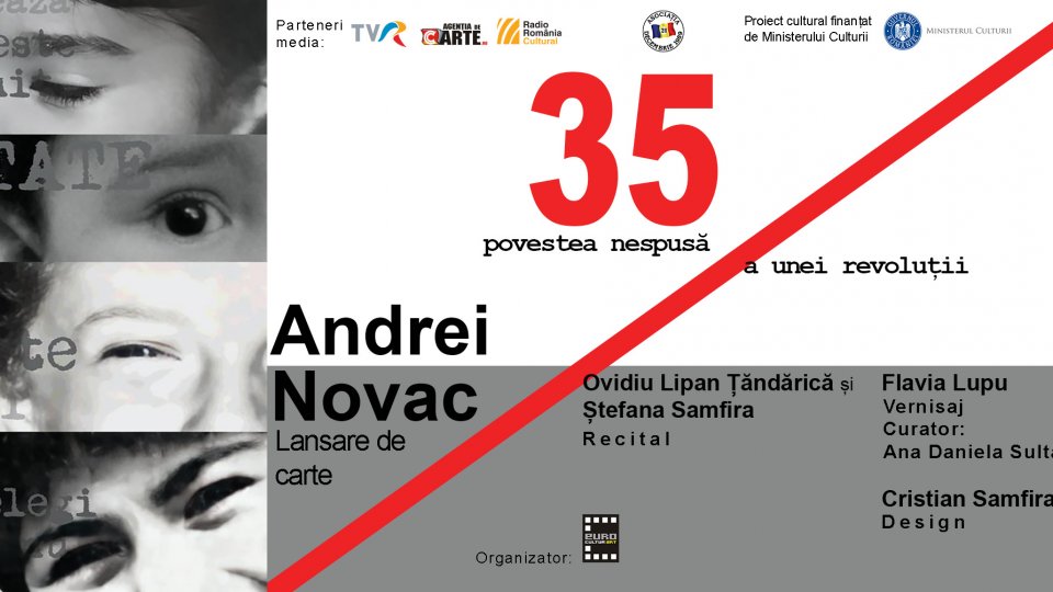 „35. Povestea nespusă a unei Revoluții”, un proiect multiart care comemorează 35 de ani de la Revoluția română din decembrie 1989