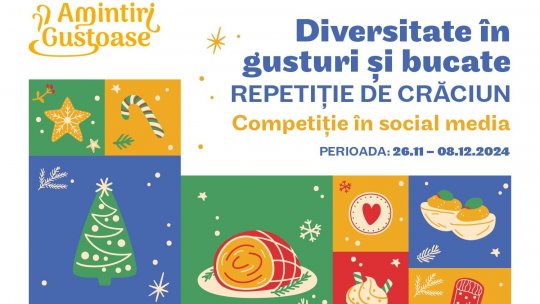 A început competiția anuală „Amintiri Gustoase” derulată pe social media, dedicată tuturor iubitorilor de gastronomie. Chef Liviu Lambrino și alte nume mari aleg cele mai bune rețete