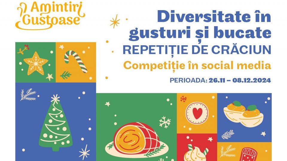 A început competiția anuală „Amintiri Gustoase” derulată pe social media, dedicată tuturor iubitorilor de gastronomie. Chef Liviu Lambrino și alte nume mari aleg cele mai bune rețete