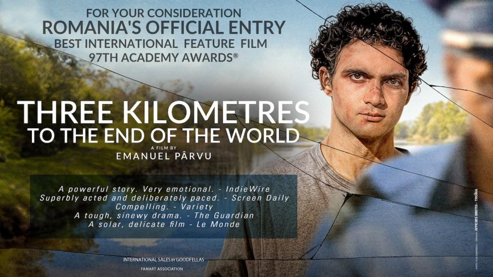 „Trei kilometri până la capătul lumii” reprezintă România în cursa pentru Premiile Academiei Americane de Film
