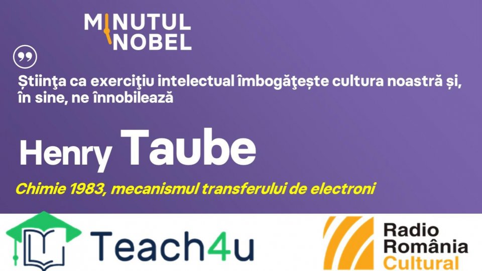 Minutul Nobel - Henry Taube | PODCAST