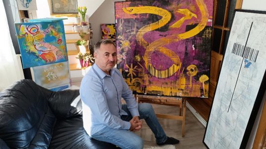 Florin Preda Dochinoiu - „Atelierul este spațiul unde creezi, unde muncești, unde trăiești. La mine atelierul este întreaga casă, în fiecare încăpere există câte un șevalet (...)”