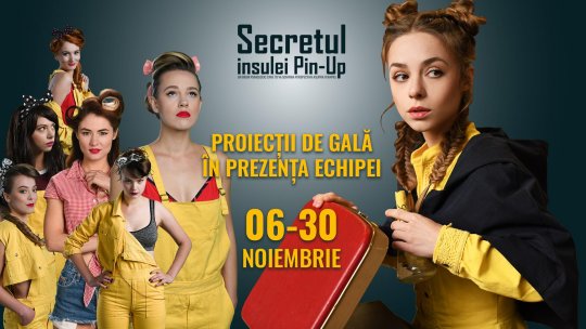 Echipa filmului „Secretul Insulei Pin-Up” - turneu de promovare în țară, proiecții în avanpremieră și sesiuni Q&A