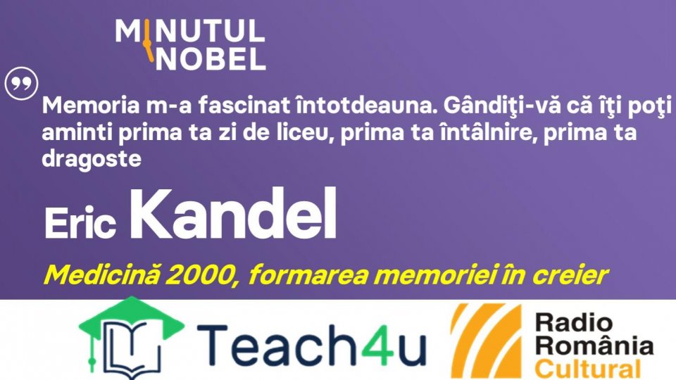 Minutul Nobel - Eric Kandel | PODCAST