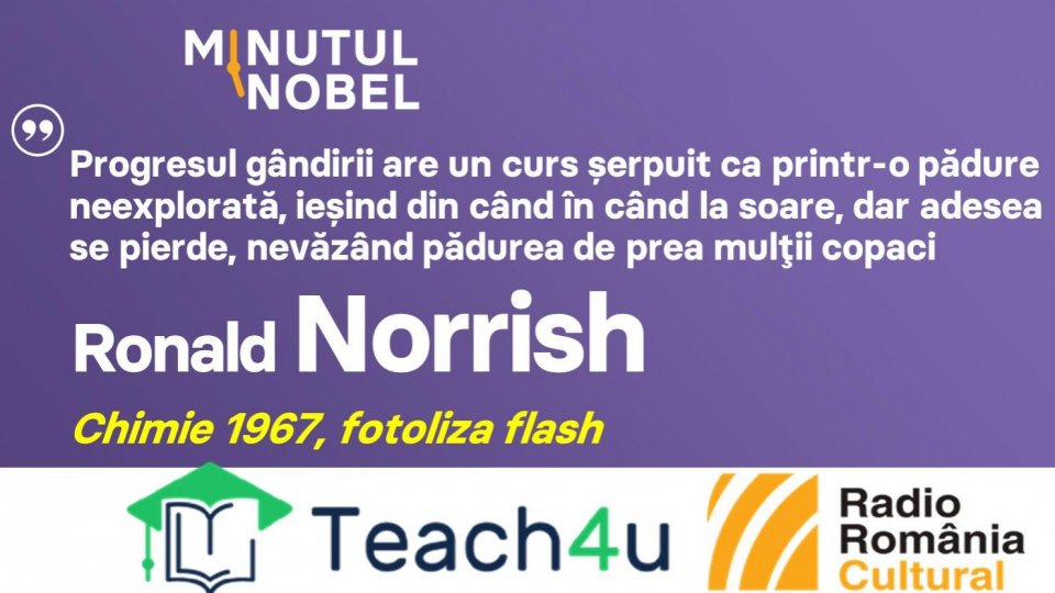 Minutul Nobel - Ronald Norrish | PODCAST