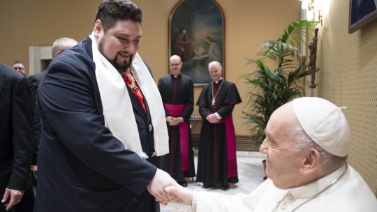 Alin Stoica, tenor - Crăciunul cu Papa Francisc