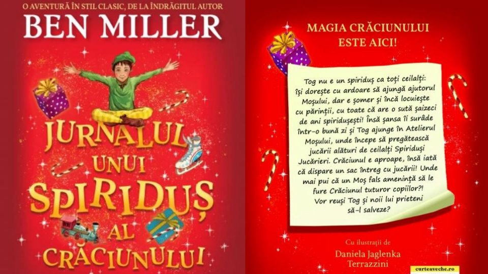 Lecturile orașului: "Jurnalul unui spiriduș al Crăciunului" de Ben Miller