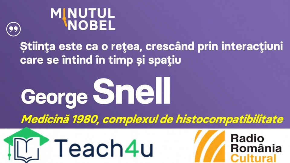 Minutul Nobel - George Snell | PODCAST