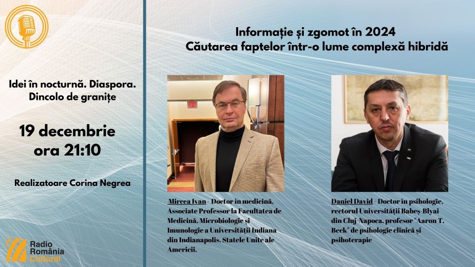 Informație și zgomot in 2024. Căutarea faptelor într-o lume complexă și hibridă