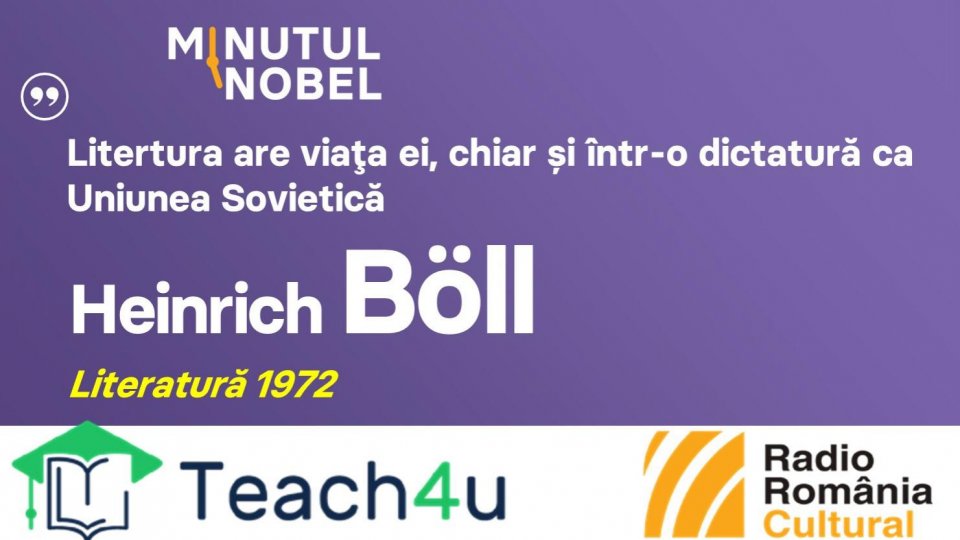 Minutul Nobel - Heinrich Böll | PODCAST