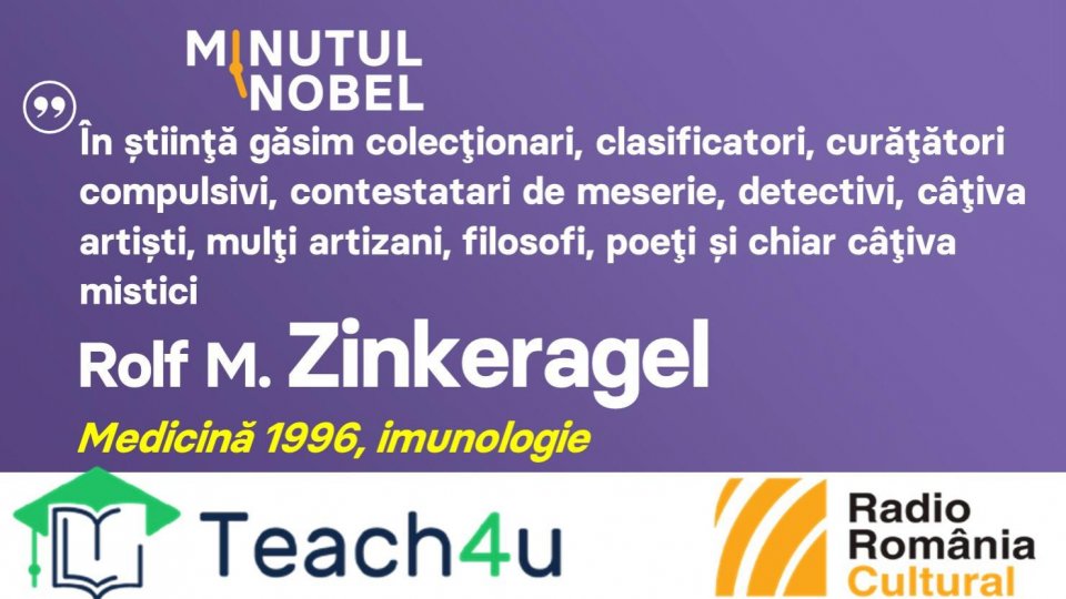 Minutul Nobel - Rolf M. Zinkeragel | PODCAST