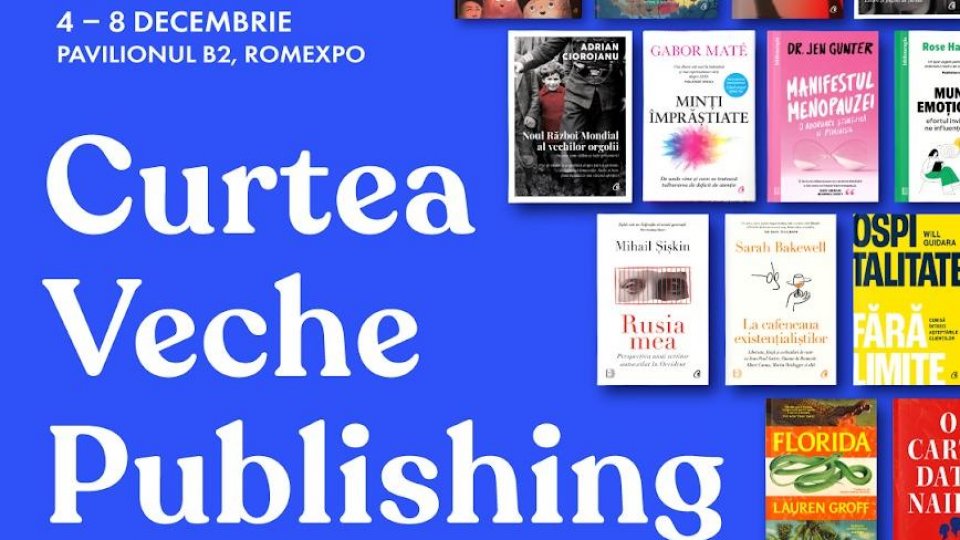 Curtea Veche Publishing la Gaudeamus - lansări, întrebări, dezbateri, cărți cu reduceri