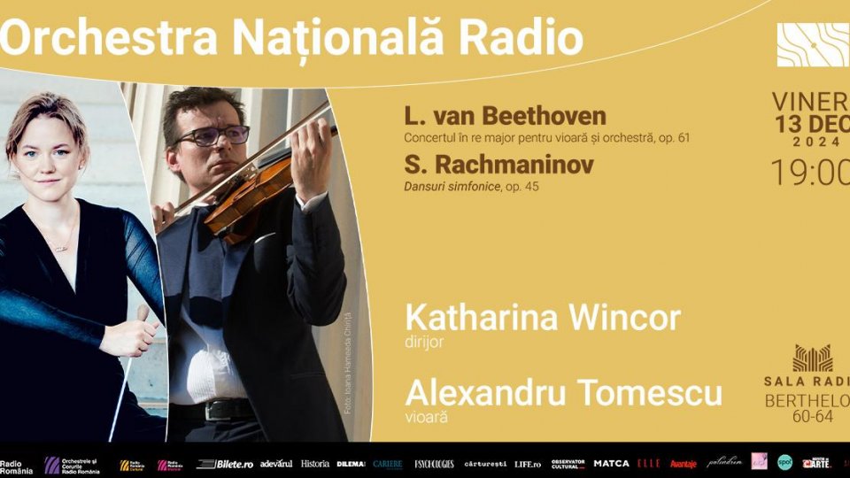 ALEXANDRU TOMESCU cântă BEETHOVEN la Sala Radio