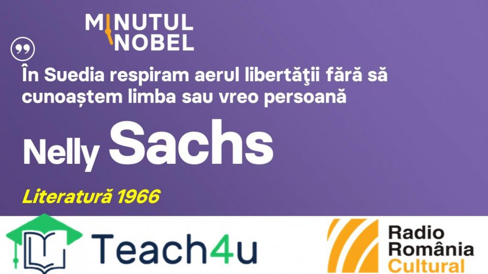 Minutul Nobel - Nelly Sachs | PODCAST