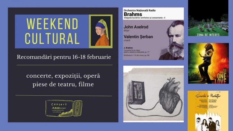 Weekend cultural - Recomandări pentru 16-18 februarie