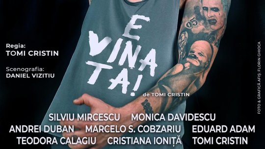 Teatru pe ritm de hip-hop, într-o premieră absolută la TNB:  „E vina ta!”