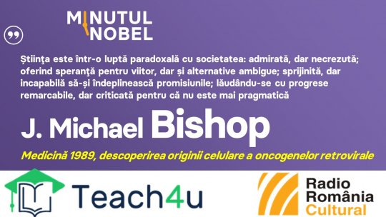 Minutul Nobel - J. Michael Bishop | PODCAST