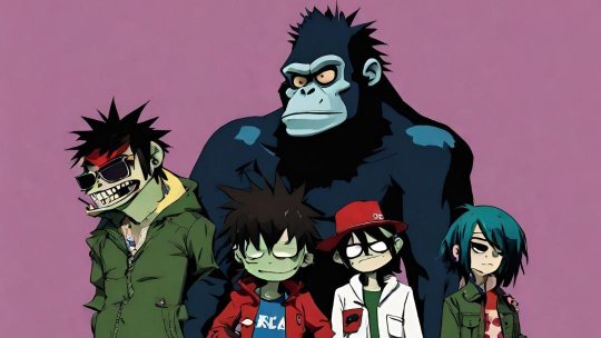 Orașul ascultă Gorrilaz