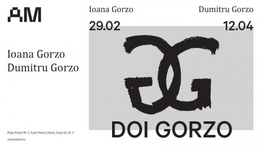O expoziție în premieră la Arsmonitor: Ioana Gorzo și Dumitru Gorzo expun pentru prima oară împreună